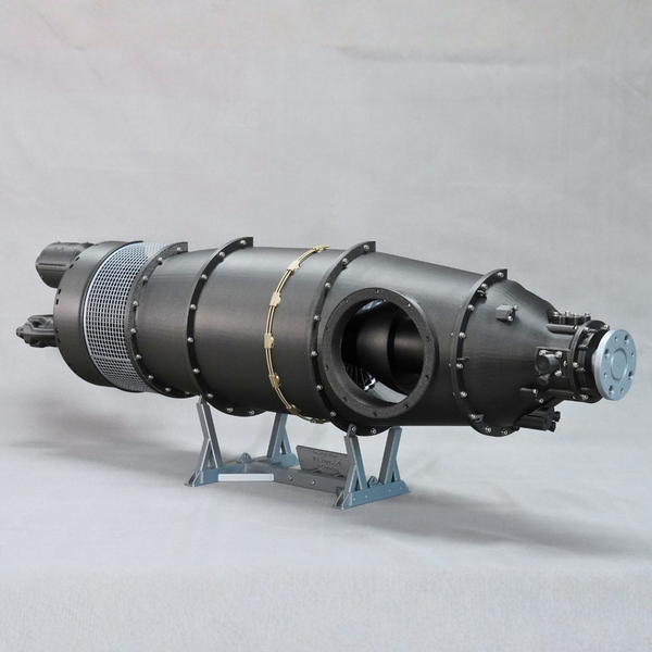 PT6E Turboprop Engine - E02 – Linus3d
