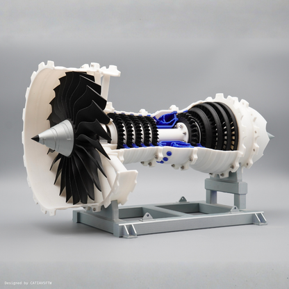 Jet Engine Components Kit 001
