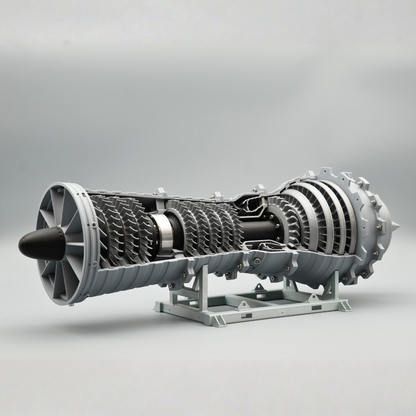 Jet Engine Components Kit 001